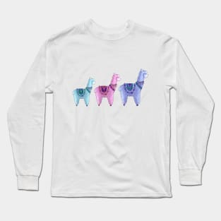 3 little llamas Long Sleeve T-Shirt